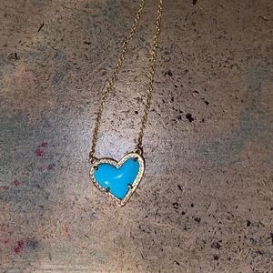 Kendra Scott ari heart necklace